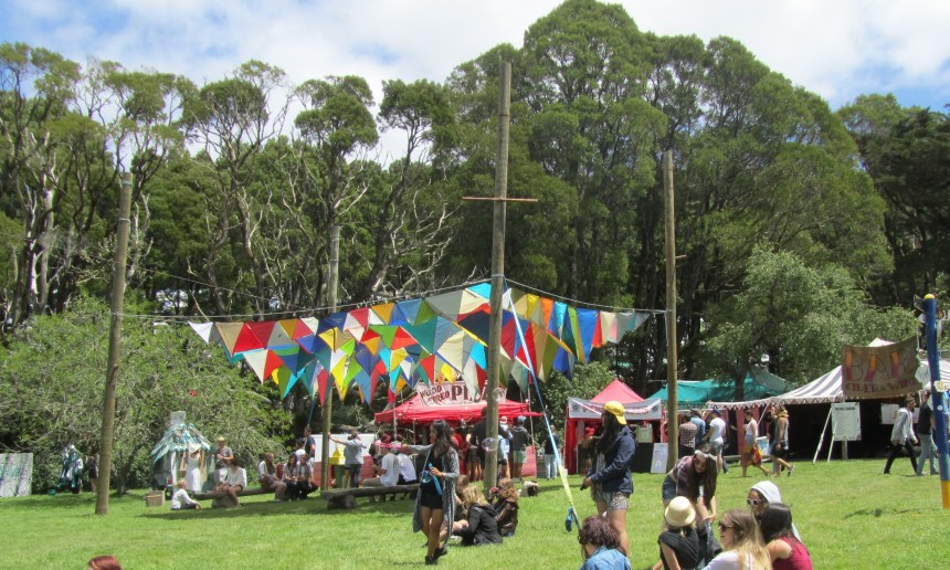 Falls Music & Arts Festival 2013/14 Installation